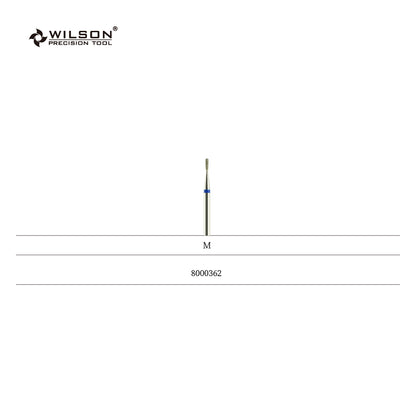 1,2mm/2,3mm Bit in diamante a forma di pera