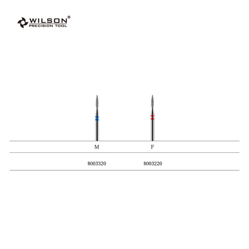 1,8 mm Flammenförmige Diamant Pro Bit