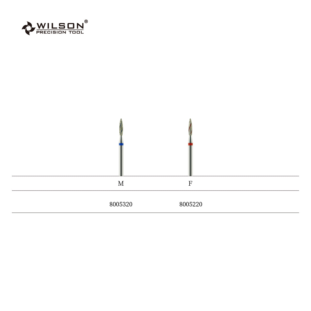 1,8 mm Flammenförmige Diamant Bit mit Kühlrippe