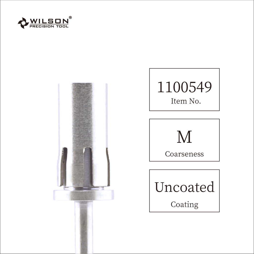 6,6 mm Mandrel Kappenträger – Kristall/Edelstahl