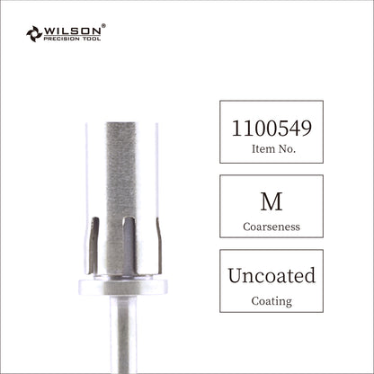 6,6 mm Mandrel Kappenträger – Kristall/Edelstahl
