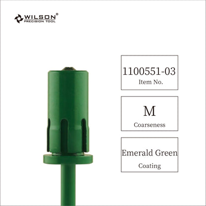 6,6 mm Mandrel Kappenträger – Kristall/Edelstahl