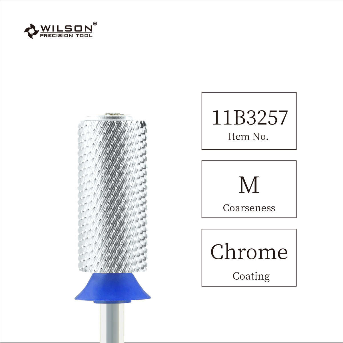 Herzförmige runde Kristall-Großzylinder Bit – Fase