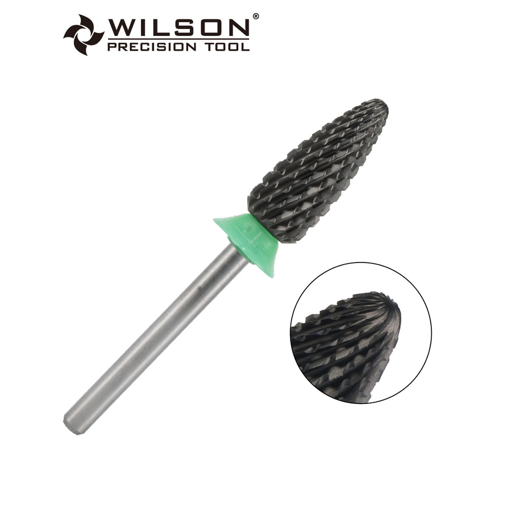 6,0 mm Flammen bit (Kreuzschliff) – 2 Wege