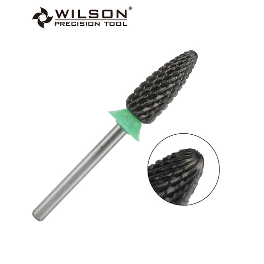 6,0 mm Flammen bit (Kreuzschliff) – 2 Wege