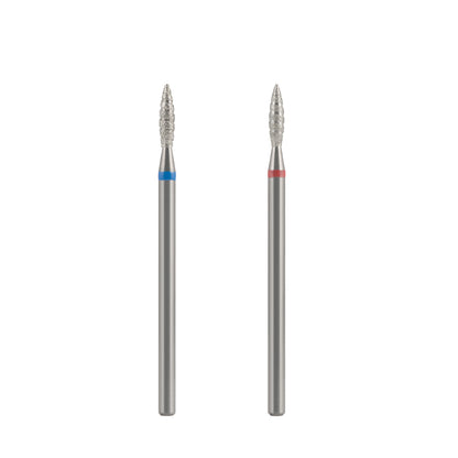 2,1 mm Flammenförmige Diamant Bit mit Kühlrippe