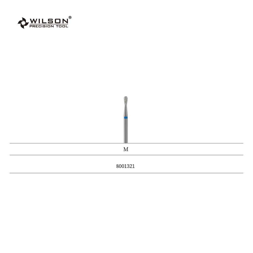 1,2mm/2,3mm Birnenförmige Diamant Bit