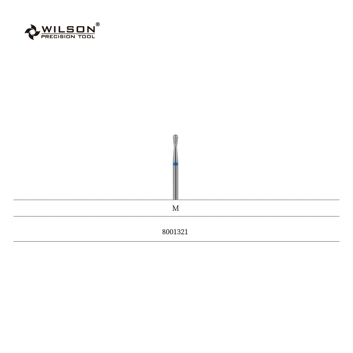 1,2mm/2,3mm Bit in diamante a forma di pera