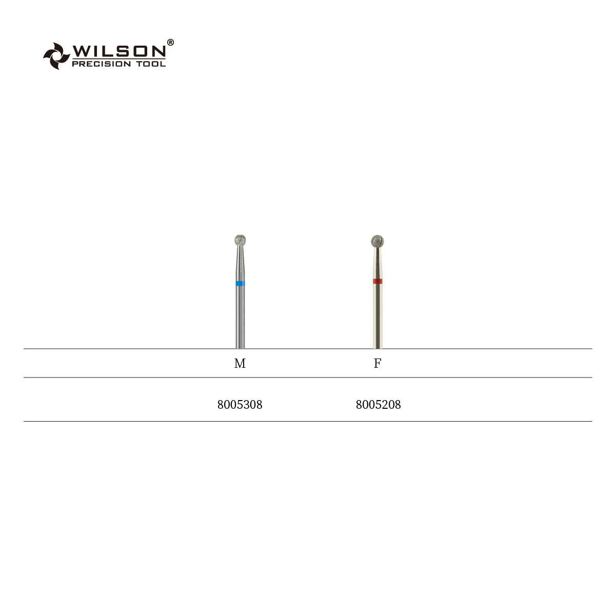 3,1 mm Kugelförmige Diamant Bit mit Kühlrippe