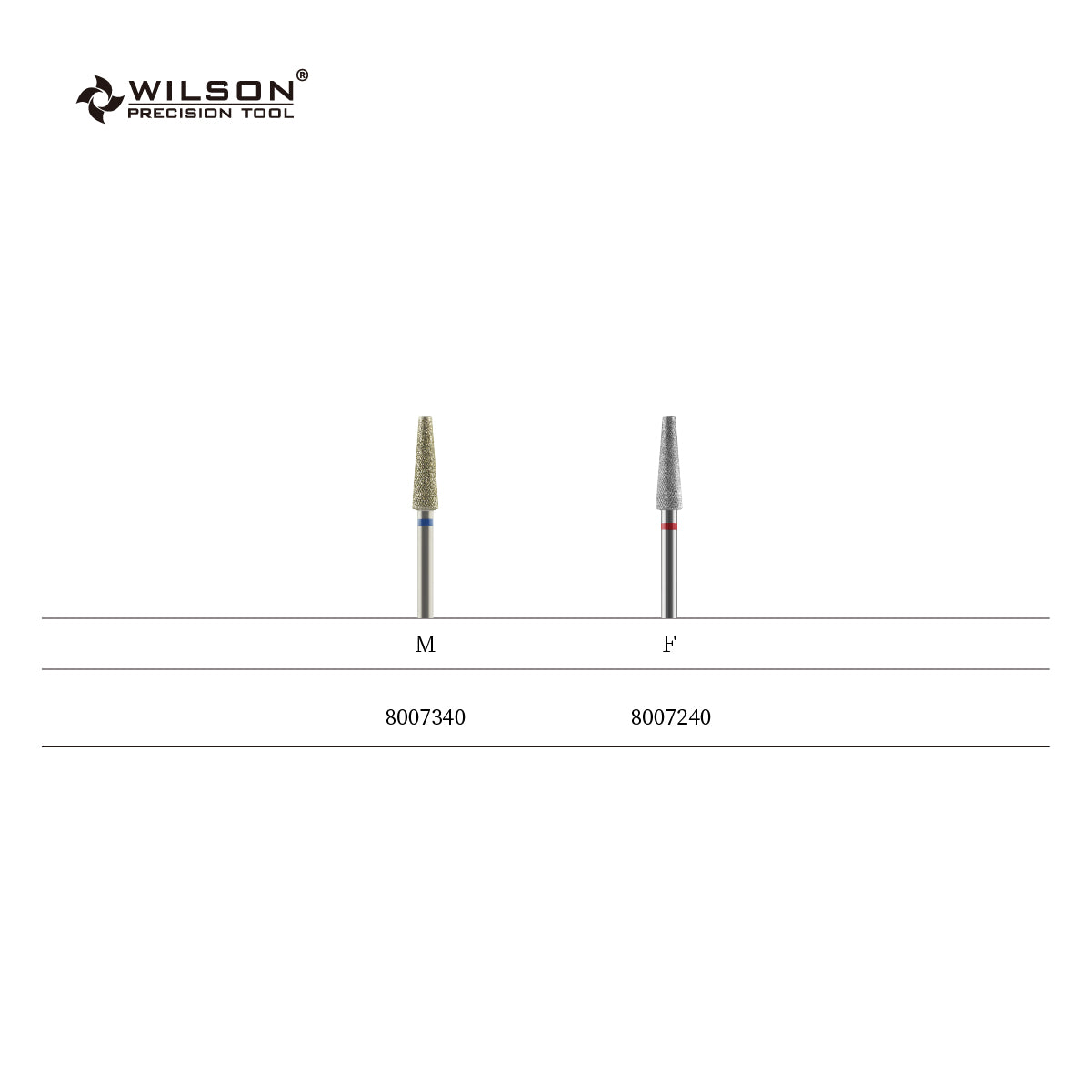 4,0 mm Lange konischförmige Diamant Pro Bit