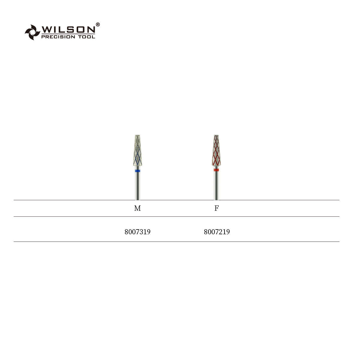 4,0 mm Lange konischförmige Diamant Bit mit Kühlrippe