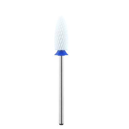 6,0 mm Flammen bit – Kreuzschliff (Weiß Keramik)
