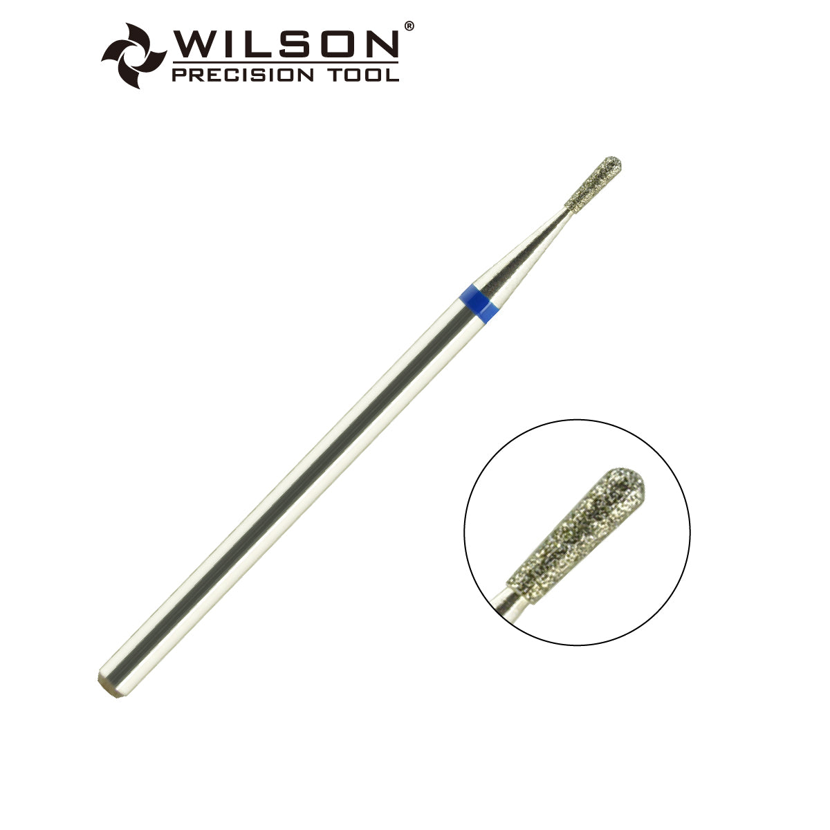 1,2mm/2,3mm Bit in diamante a forma di pera