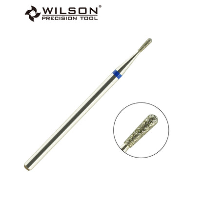 1,2mm/2,3mm Bit in diamante a forma di pera