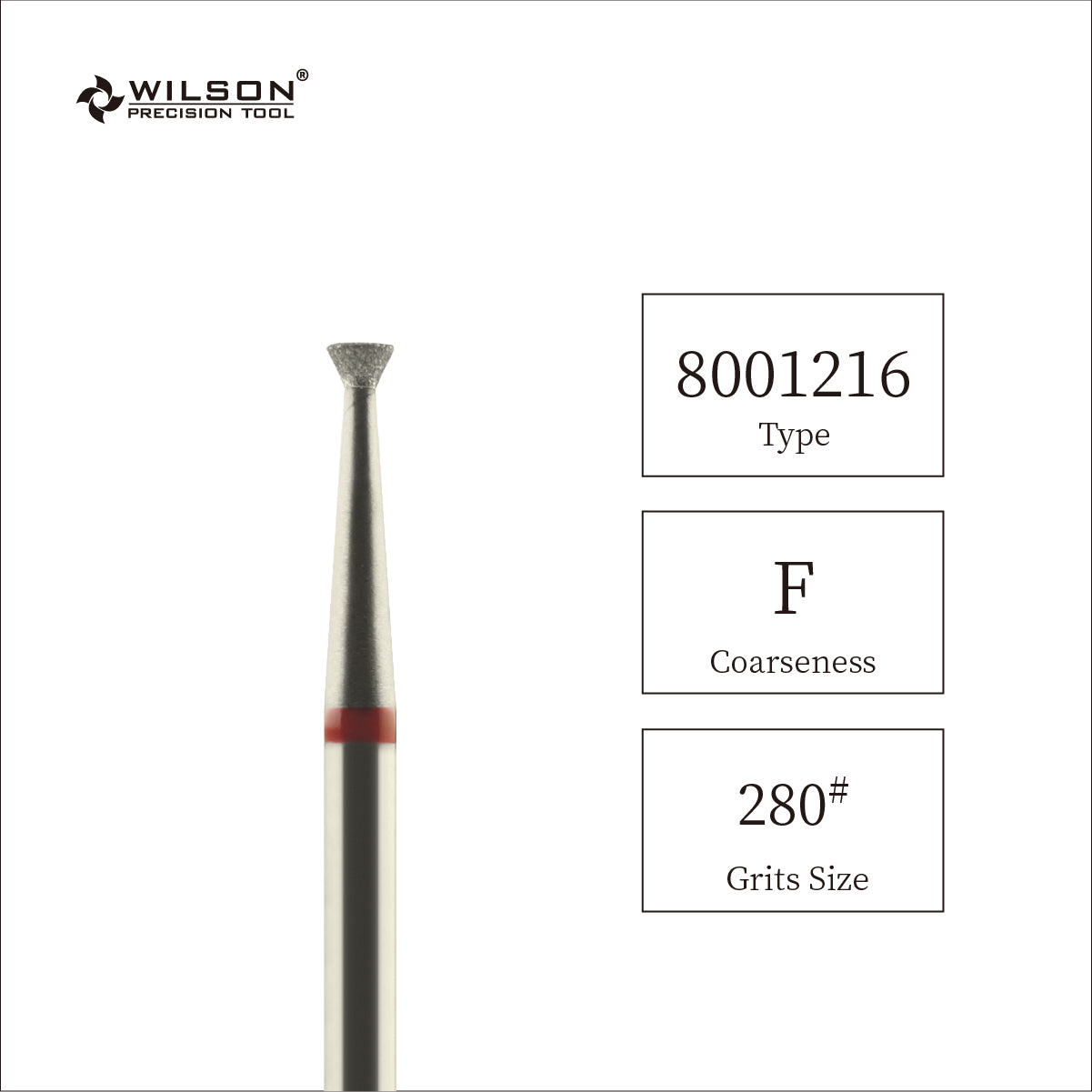 2,3 mm Invertiertförmige Diamant Bit