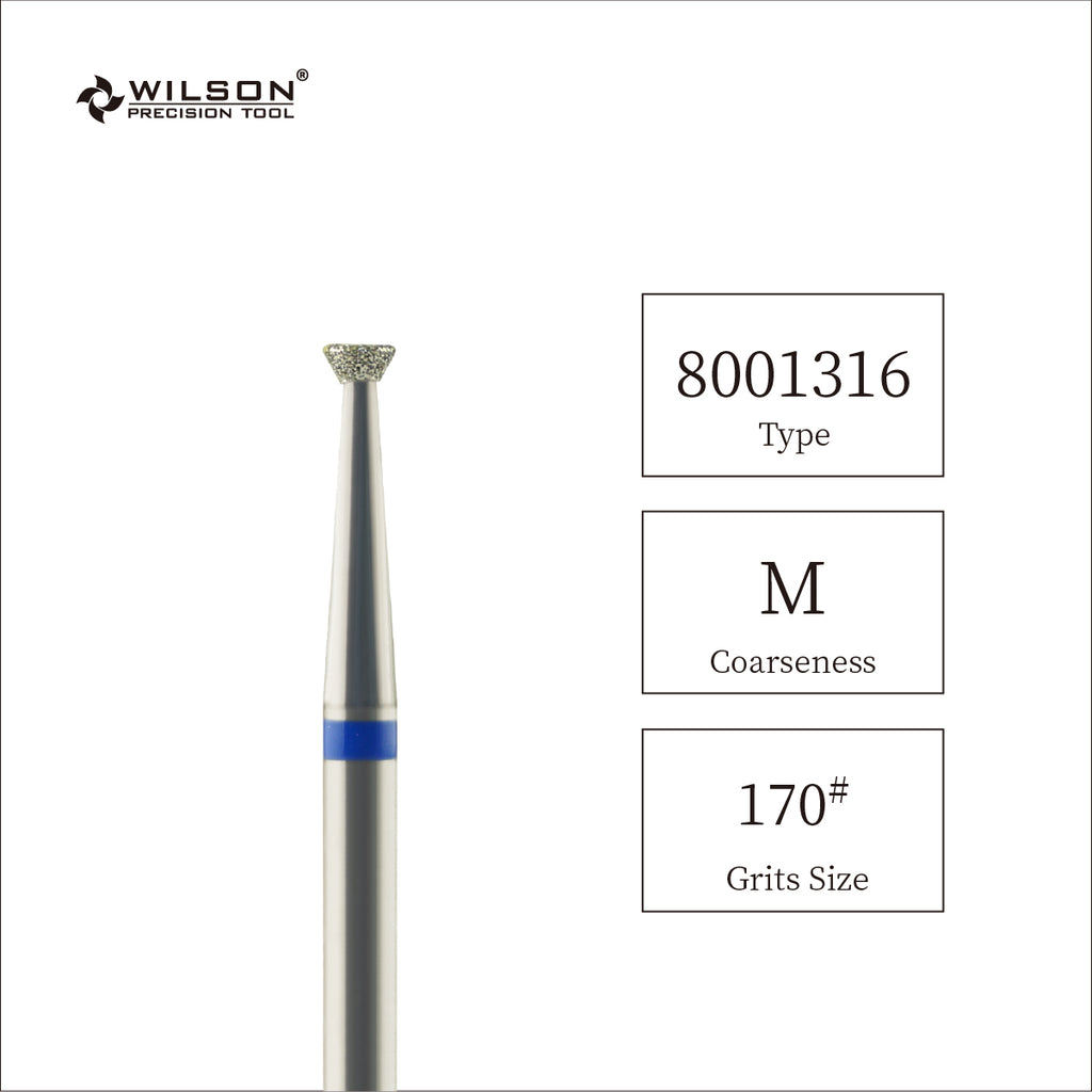 2,3 mm Invertiertförmige Diamant Bit