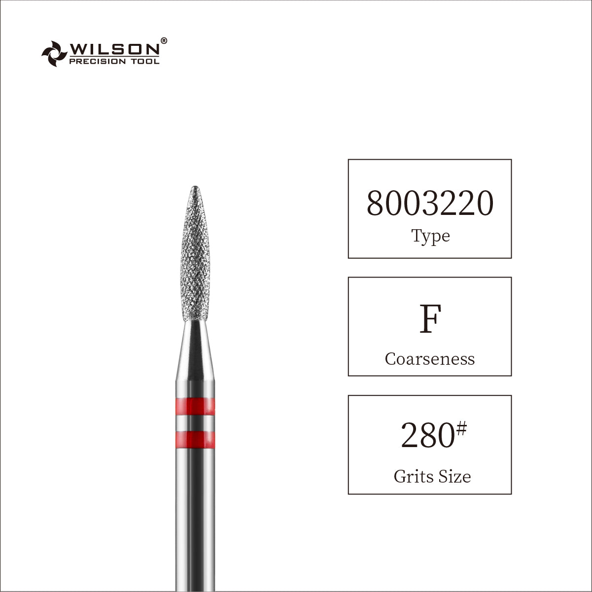 1,8 mm Flammenförmige Diamant Pro Bit