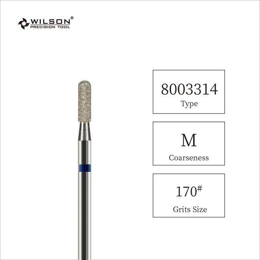 2,3 mm Abgerundete zylinderförmige Diamant Pro Bit