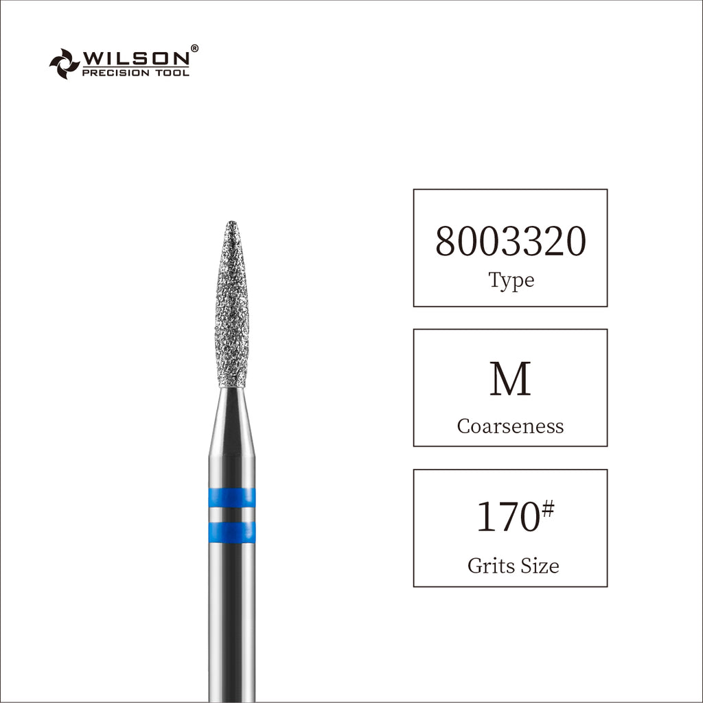 1,8 mm Flammenförmige Diamant Pro Bit