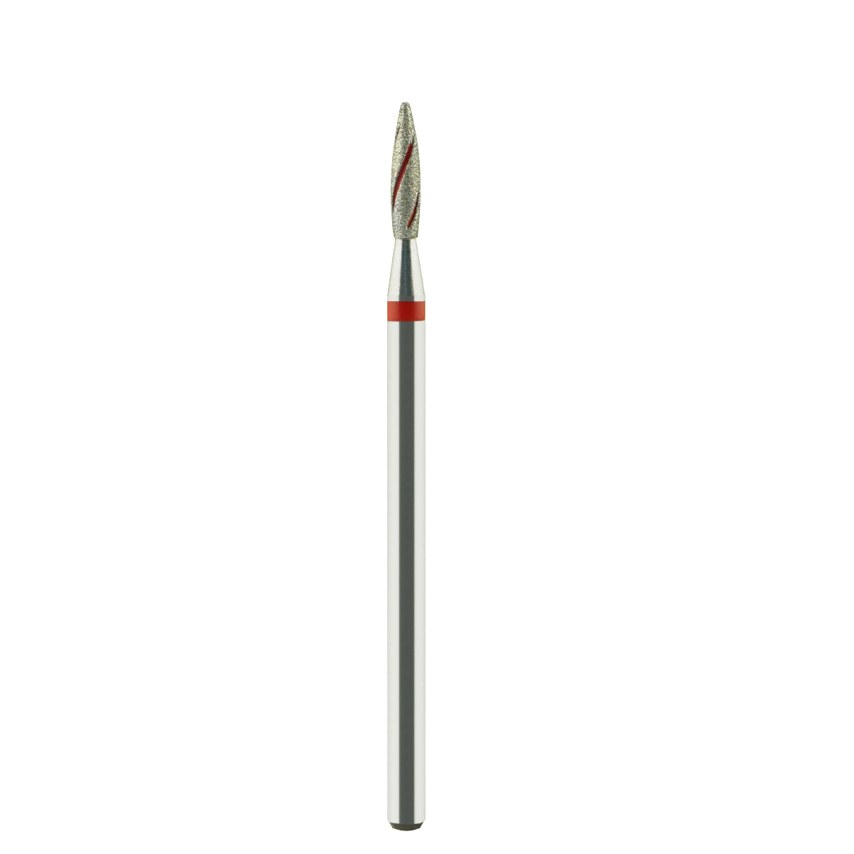 1,8 mm Flammenförmige Diamant Bit mit Kühlrippe