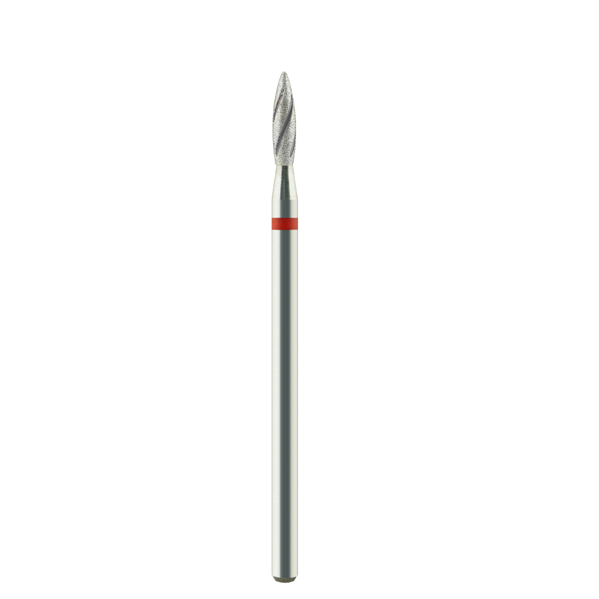 2,1 mm Flammenförmige Diamant Bit mit Kühlrippe