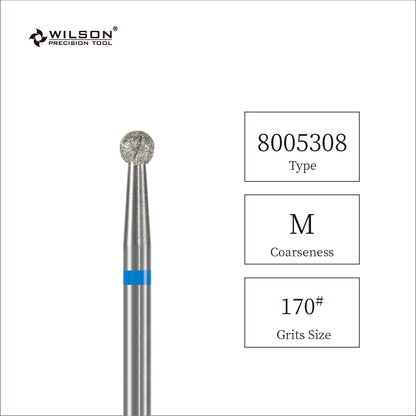 3,1 mm Kugelförmige Diamant Bit mit Kühlrippe