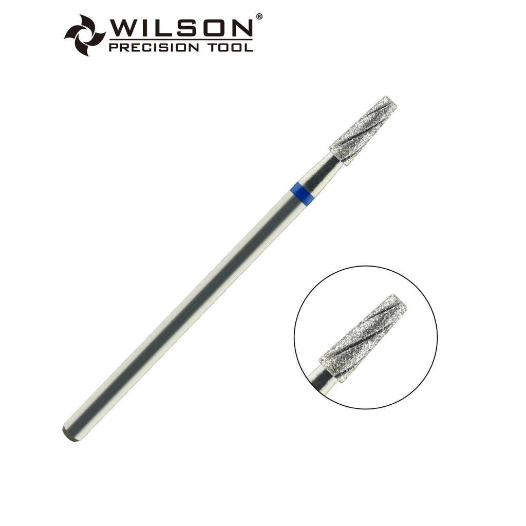 2,5 mm Konischförmige Diamant Bit mit Kühlrippe