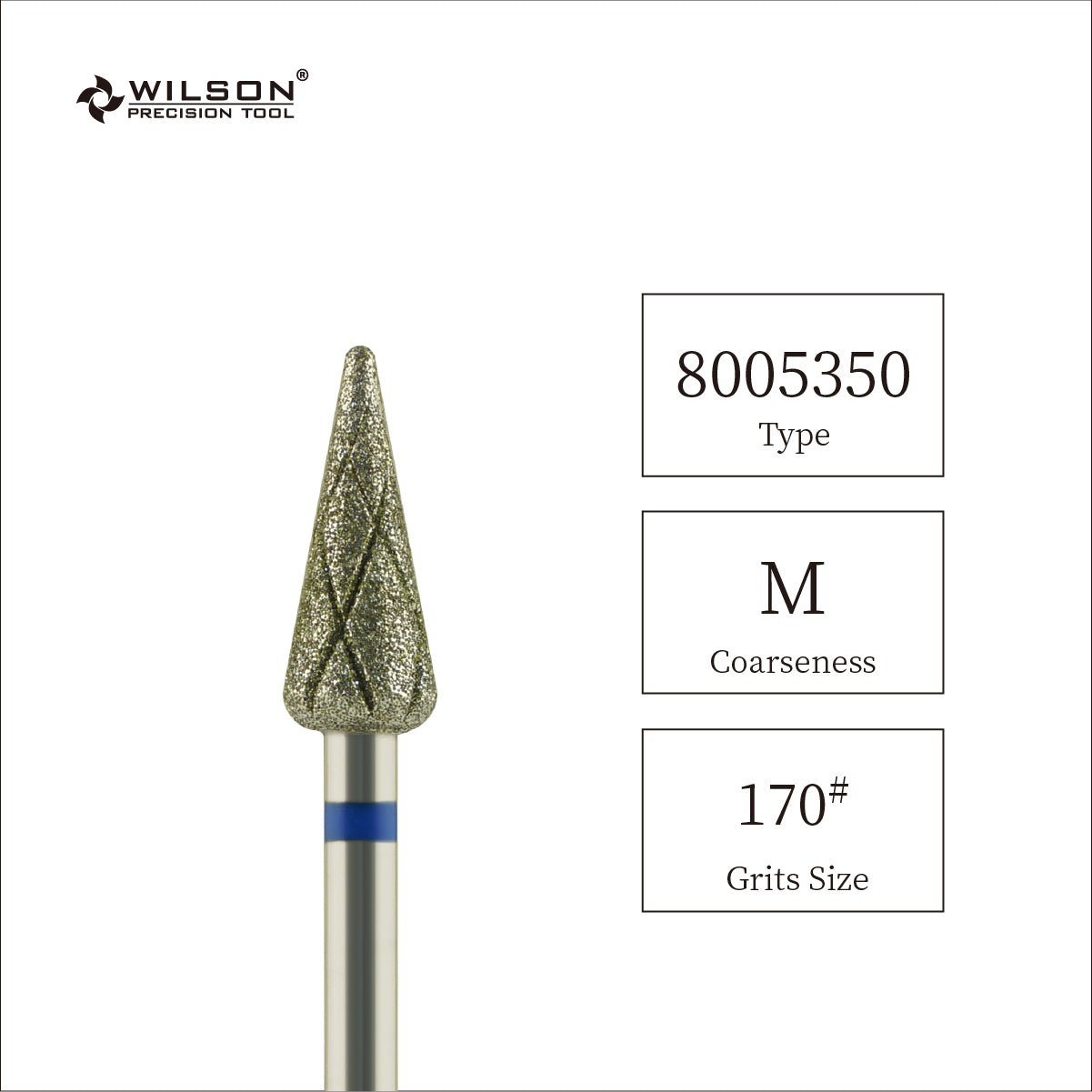 5,0 mm Knospenförmige Diamant Bit mit Kühlrippe