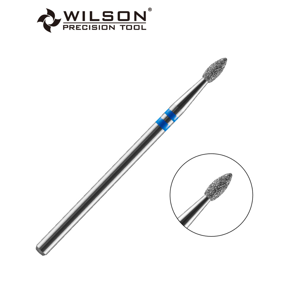 2,3 mm Kleine flammenförmige Diamant Pro Bit
