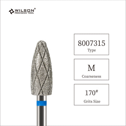 6,0 mm Lange kugelförmige Diamant Bit mit Kühlrippe