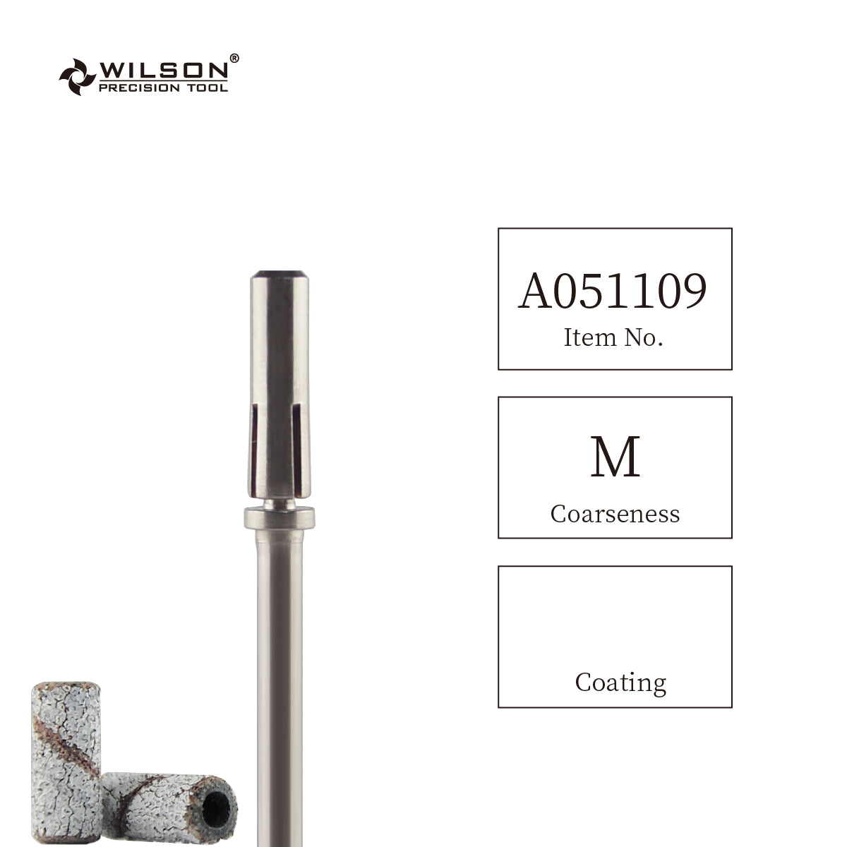 3.1mm  Schleifhülsen/100 STK. – C/M/F (120er Körnung)