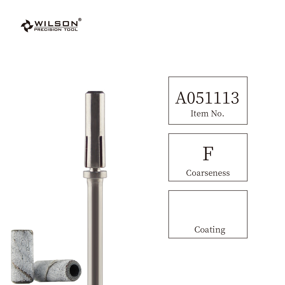 3.1mm  Schleifhülsen/100 STK. – C/M/F (120er Körnung)