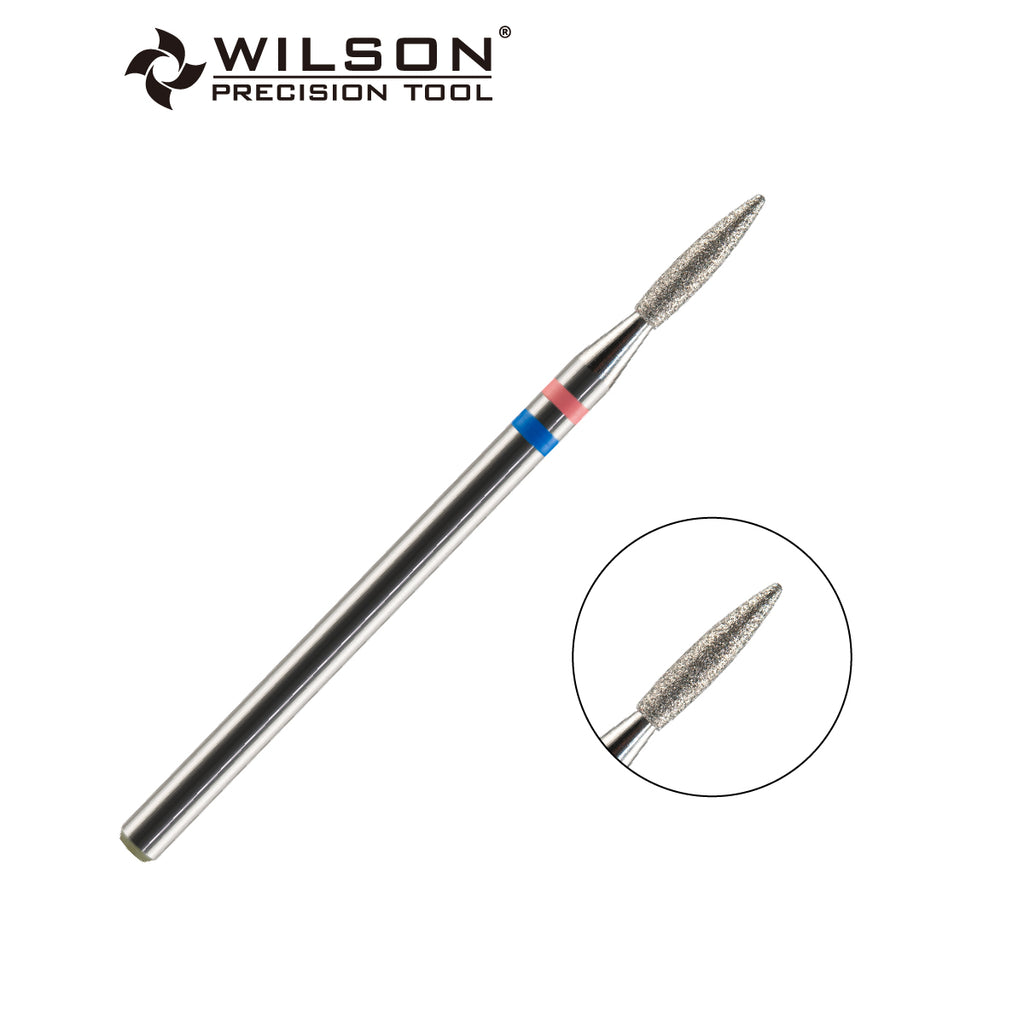 1,8 mm Flammenförmige Naturdiamant Bit