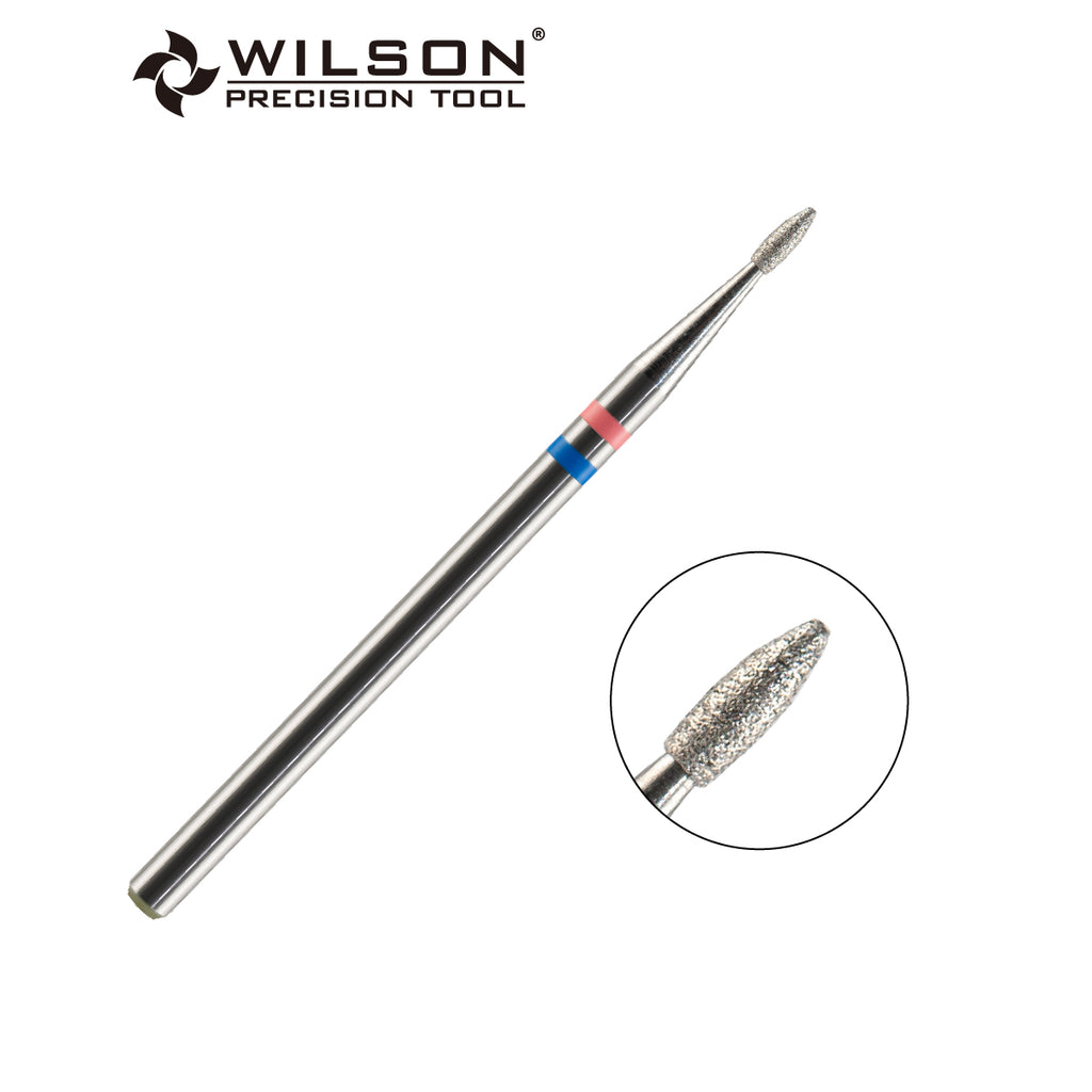 1,3 mm Flammenförmige Naturdiamant Bit